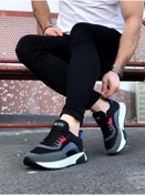 Resim Wagoon Wg204 Füme Siyah Erkek Spor Ayakkabı 