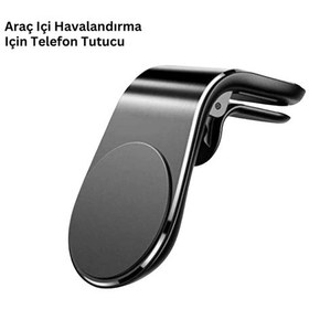 Resim Mini Manyetikli Araç Telefon Tutucu Çok Renkli 