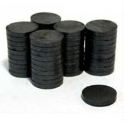Resim EXİZTİCARET 100 Adet 15 Mm X 3mm Yuvarlak Kömür Mıknatısı-duvar Süsü - Nikah Şekeri - Deney Malzemesi Mıknatıs 
