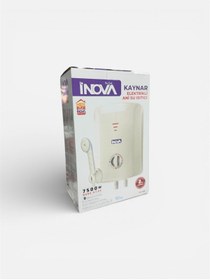 Resim Nalbur Bakkal İNOVA SU ISITICI ŞOFBEN 3 LT 7500 WATT Elektrikli Şofben 