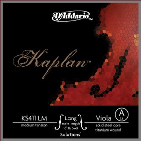 Resim D'Addario KS411LM Kaplan 4/4 Tek Keman Teli (La) 