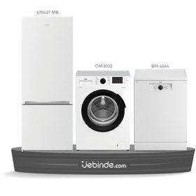 Resim Beko 3 lü Bahar Çeyiz Paketi-9 (670427 MB + CM 8102 + BM 4044) 
