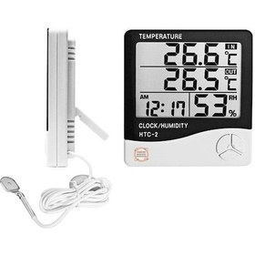Resim Htc-2 Dijital Termometre Sıcaklık Ve Nem Ölçer İç Ortam 