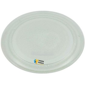Resim Mikrodalga Fırın Cam Tabak Düz Taban - 255mm 