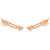 Resim Nusret Takı 925 Ayar Gümüş Minik Ok Earcuff Küpe 
