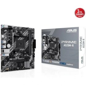 Resim ASUS PRIME A520M-R DDR4 5100MHz mATX AM4 