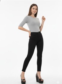 Resim Asmi Shoes Kadın Belon Kahverengi Kırışık Rugan 11 Cm Platformlu Dolgu Topuklu Ayakkabı Kahverengi 