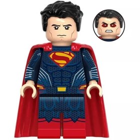 Resim myminitoys Superman Collection Mini Figür Black Adam Superman X-74 