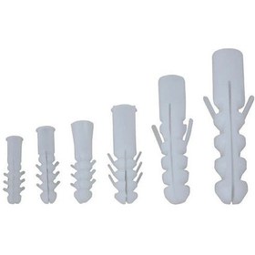 Resim Plastik Dubel Beyaz 6 Mm 100 Adet Belirtilmemiş 