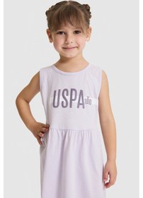 Resim U.s. Polo Assn. Kız Çocuk Lila Pijama Takım 50327335-vr034 