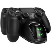 Resim Ps4 Kablosuz Kontrol Cihazı İçin Dobe Led Şarj Cihazı Kolu Şarj Cihazı 