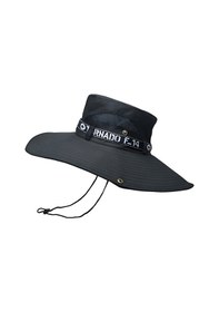 Resim Tezzgelsin Unisex Fileli Safari Outdoor Şapka Siyah 