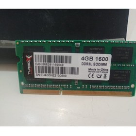 Resim TURBOX DDR3 1600MHZ 8GB 1,35V NOTEBOOK RAM 