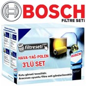 Resim Fiat Stilo 1.6 Bosch Filtre Bakım Seti (2002-2007) 