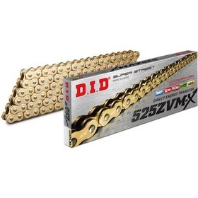 Resim Did 525-102zvm-x 2019-2024 Triumph Speed Twin 1200 Uyumlu Zincir Zvm-x Gold Sarı Renk 