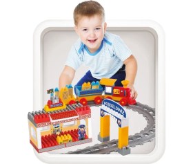 Resim NessiWorld 03258 Raylı Tren Set 