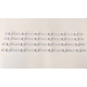 Resim LG 49UJ701V LED Bar Takım 49 V17 ART3 2862 REV0.2 LC490DGG FK M4 4 