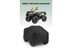 Resim Breen Kymco Mxu 700 Atv Su Geçirmez Brandası -Siyah 