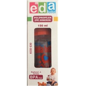 Resim Eda Bebek Biberon 150 Ml Karma Renkler Gönderilir 