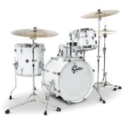 Resim Gretsch Renown 4 Parça 18" Akustik Davul (Piano White) 