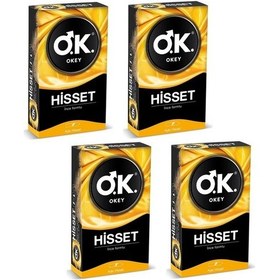 Resim Okey Hisset Prezervatif 10'lu x 4 