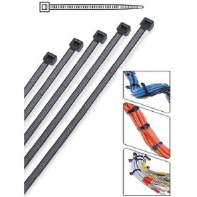 Resim Kablo Bağı Cırt Kelepçe 8.0 X 300 Mm 100 Adet - N11.1178 