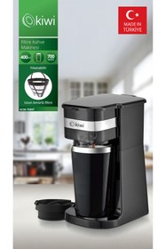Resim Kiwi Kcm-7505 Termoslu Muglı Filtreli Kahve Makinesi 
