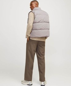 Resim Jack & Jones Erkek Yelek Bej 12256981jjebradley Bodywarmer Sn 25kw21000489 W21204 