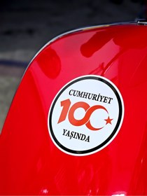 Resim BsElektronik CUMHURİYET 100 YAŞINDA Sticker - 100.Yıl Sticker 
