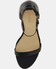Resim Guess Kabail3 Kadın Siyah Deri Sandalet FL8KILLEA03-BLACK 
