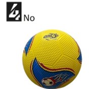 Resim Kauçuk Futbol Topu No:4 Her Zemine Uygun Maç Topu Çok Renkli 