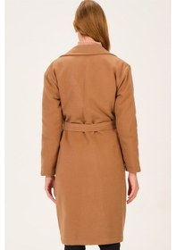 Resim Dewberry Bayan Palto Z6765 Camel 