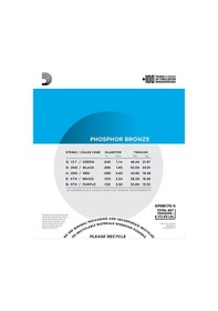 Resim D'addario Epbb170-5 .Phosphor Bronze 5-String Acoustic Bass Strin 