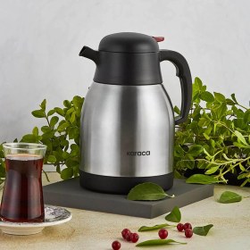 Resim Karaca Tantum Seri 1,5 Lt Paslanmaz Çelik İçecek Termosu Sıcak ve Soğuk Koruma Özellikli 