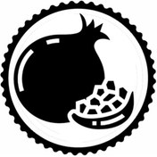 Resim Kıvırcıkyoga Nar Tasarım Sticker 10 x 10 cm 