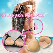 Resim 2 Adet Yeniden Kullanılabilir Yumuşak Süngerli Sütyen Pedleri - Görünmez Anti-Konvex Göğüs Kaldırıcı Pedi, Bikini ve Yazlık Plaj Giyim için Meme Ucu Kaplamaları, Strapless Push Up Sütyen, Dikişsiz İç Çamaşırlar, Hafif Kaldırıcı Pedler, Günlük Kullanım İçin 