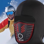 Resim Erkekler için kışlık açık hava aktivite başlığı, kışlıklı bisiklet sürüşü, yürüyüş, kar temizleme vb. aktiviteler için uygun 