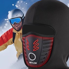 Resim Erkekler için kışlık açık hava aktivite başlığı, kışlıklı bisiklet sürüşü, yürüyüş, kar temizleme vb. aktiviteler için uygun 