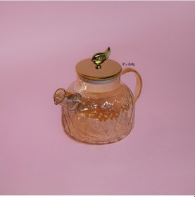 Resim Bellisima Kare Desen Demlik Amber 