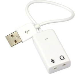 Resim CresCent Harici Usb 7+1 Ses Kartı External Sound Card 