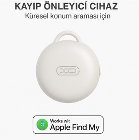 Resim qasul LP03 Kayıp Önleyici Cihaz Apple Find My Uyumlu Akıllı Takip Cihazı 