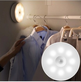 Resim Luz&pos Şarjlı Sensörlü Gece Led Lambası Çok Renkli 