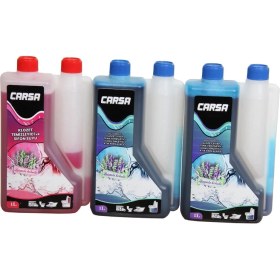 Resim Carsa Karavan Tuvalet Kimyasalı Koku Giderici ve Parçalayıcı & Karavan Klozet Sifon Kimyasalı 1lt 3ADET 