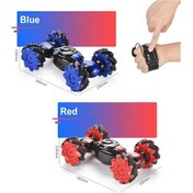 Resim Şarjlı, 360 Derece Dönebilen El'den Ve Kumanda Kontrollü, Rc Racing 4wd Dönen Dublör Araba-stunt Car 001 