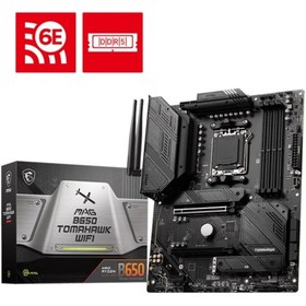 Resim MSI Mag B650 Tomahawk Wifi Am5 Ryzen D5 Hdmi Dp 