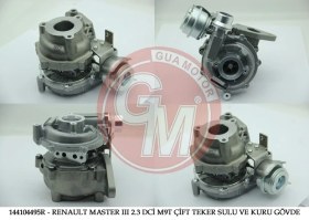 Resim Turbo Şarj Renault Master Iıı 2.3 Dci M9t Çift Teker 125-145-150bg Opel 2.3cdtı Nissan 2.3dcı 144104495r 144110920r 1441100q2g 