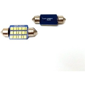 Resim Femex Premium 4014 Chipset 21Smd Sofit Led Ampul 36Mm 
