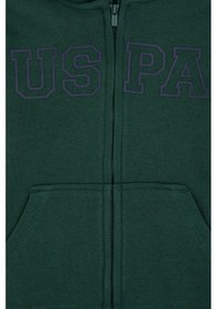 Resim U.s. Polo Assn. Erkek Çocuk Koyu Yeşil Hırka Örme 50313844-vr079 Koyu Yesıl 