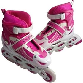 Resim Paten Işıklı Silikon Teker Çelik Gövde Ayarlı Alıştırma Pateni 