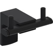 Resim Tema Mat Siyah Ikili Askılık 